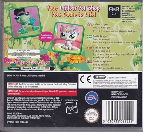 Littlest Pet Shop Jungle - Nintendo DS (B Grade) (Genbrug)